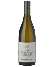  Domaine Michelot Bourgogne<br>Blanc 2022  750ML The fruit for this Bourgogne Blanc is sourced from parcels situated exclusively within the Meursault commune. The grapes are manually harvested before being moved to the winery in specially designed stainless steel bins. The grapes are then lightly crushed then pressed, light, cold racked for 6 to 12 hours before the juice goes into casks for fermentation, followed by malolactic fermentation. The wine is then matured in oak barrels (15% new) for 10 to 12 months.
