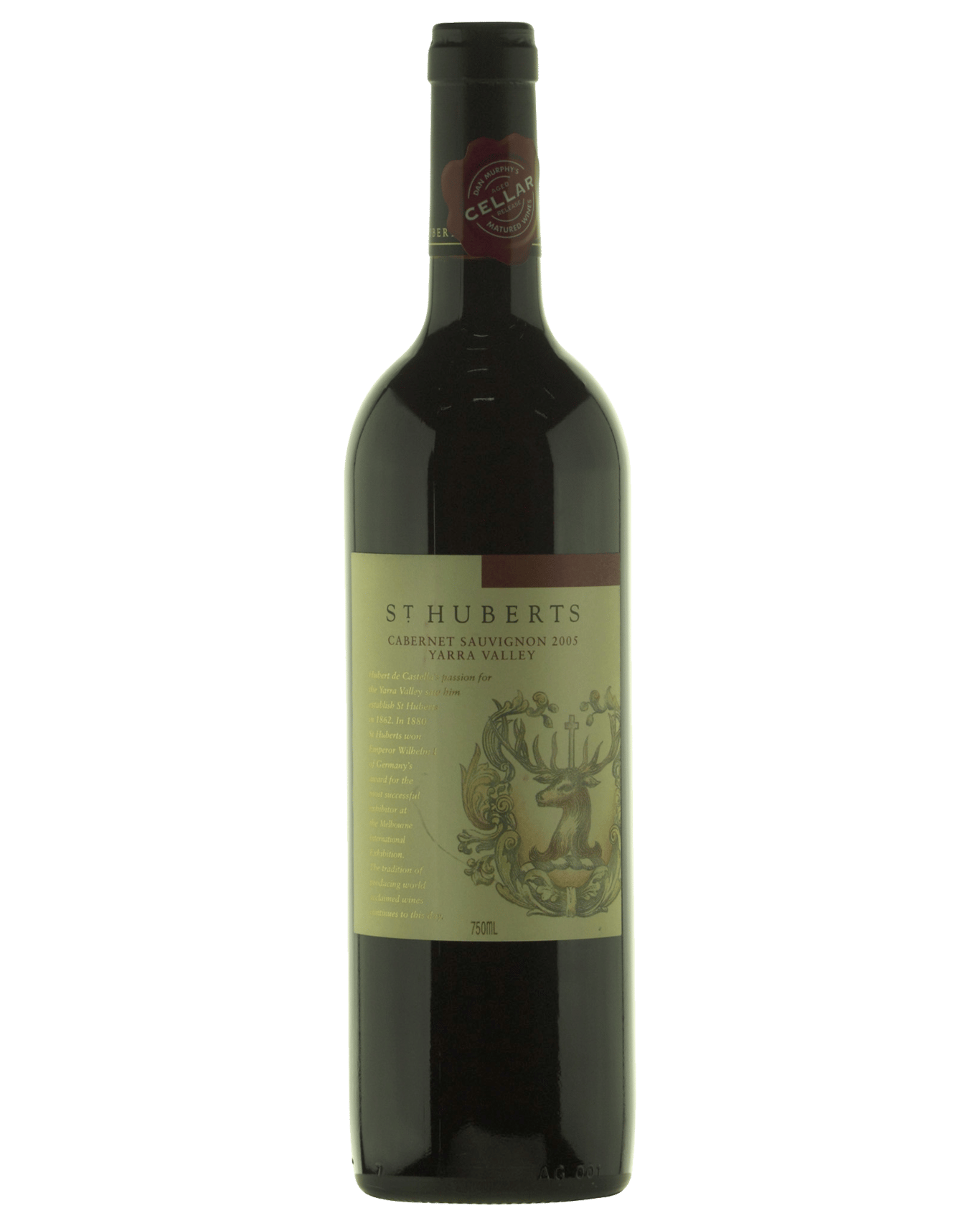 Buy St Huberts Cabernet Sauvignon 2005 Online (Lowest Price Guarantee ...