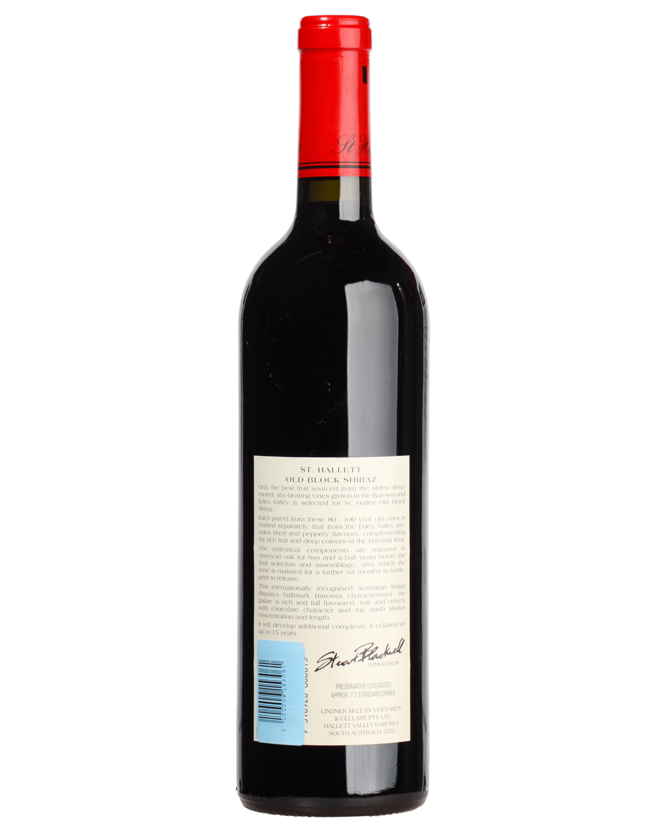 Buy St Hallett Old Block Shiraz 1994 Online (Low Prices) from Dan Murphy's