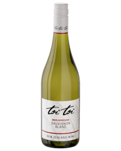  Toi Toi Marlborough<br>Sauvignon Blanc  750mL Typical Marlborough fresh tropical fruits and grapefruit on the nose followed by refreshing acidity on the palate with passionfruit and gooseberry varietal flavours. Very Marlborough, very affordable!