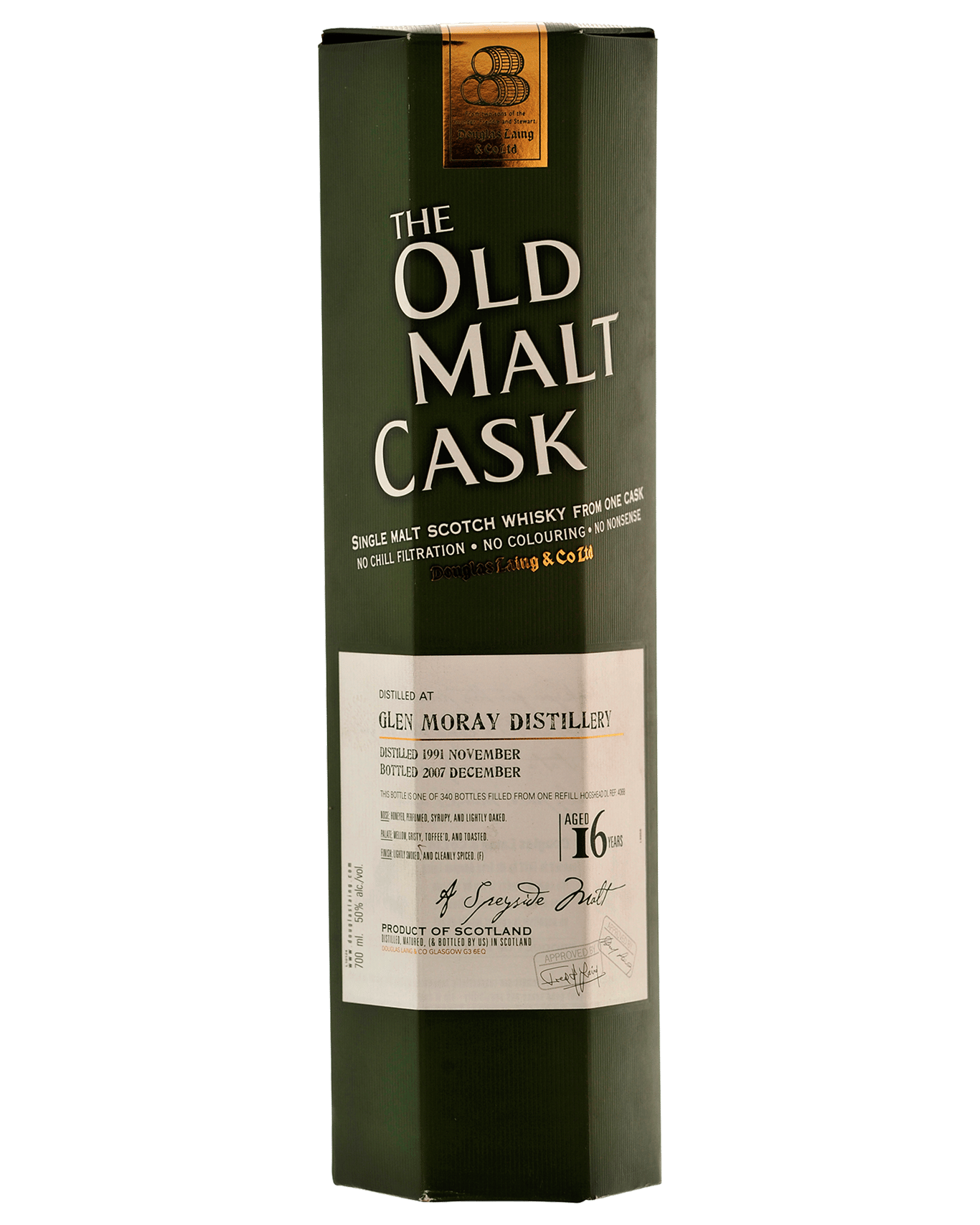 Buy Douglas Laing Glen Moray 16 Year Old Scotch Whisky 700ml Online or
