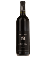  Henschke Hill Of Grace<br>Shiraz 1995  750mL Hill of Grace is a unique, delineated, historic single vineyard, with vines planted around the 1860s, that lies opposite a beautiful old Lutheran church which is named after a picturesque region in Silesia called Gnadenberg, meaning Hill of Grace. Cyril Henschke made the first single-vineyard shiraz wine from this vineyard in 1958 from hand-picked grapes vinified in traditional open-top fermenters.