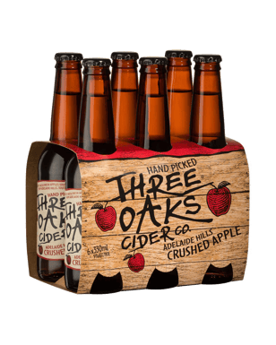 Three Oaks Cider Co. Crushed Apple Cider 330ml (Unbeatable Prices): Buy  Online @Best Deals with Delivery - Dan Murphy's