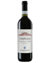  Illuminati Riparosso<br>Montepulciano... 750ML Illuminati Riparosso is a long term favourite here at Dan Murphy's. Always displaying intense red currant, red cherry, tobacco aromas along with ripe fruit and soft tannins that are the hallmarks of this amazing value red wine made from the Montepulciano grape.