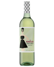  The Kindler Pinot Grigio  750ML This wonderfully refreshing white from the north of Italy has crisp flavours of pear and apple with a flinty, minerally core. It is the Kindler alternative to other aromatic whites that don't suit food pairing as much as Pinot Grigio does.