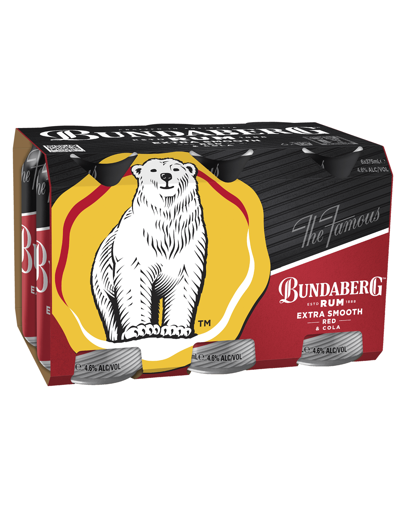 Buy Bundaberg Red Rum And Cola Cans 375ml Online (Lowest Price