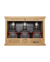  Jack Daniel's Sb Cabinet<br>3x700ml  2100ML This special set, crafted to allow you to explore the different flavour profiles of the Single Barrel expressions within the Jack Daniel's family. These sets are individually serial numbered and are a once-in-a-lifetime opportunity to acquire a piece of Jack Daniel's distilling history and