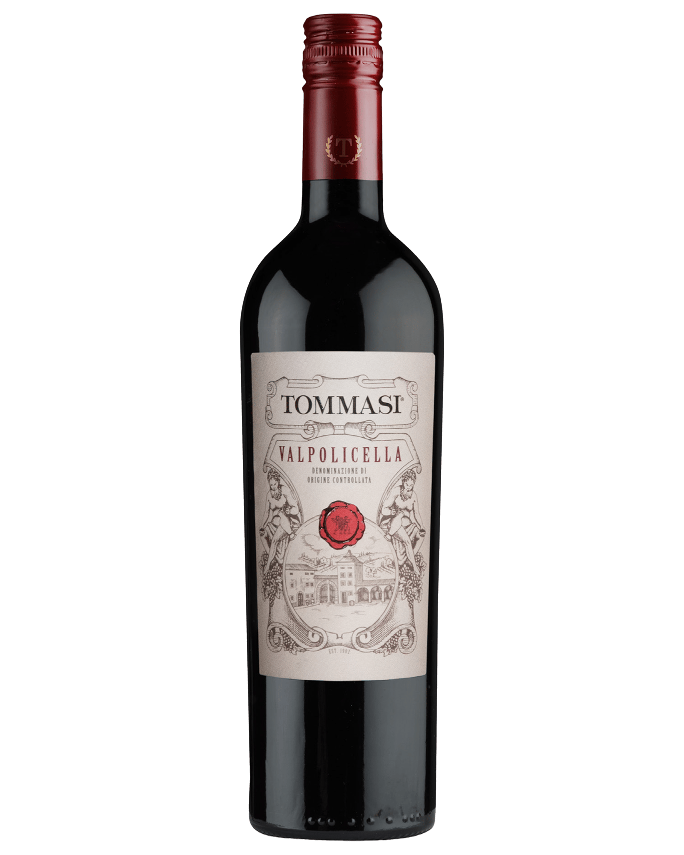 Light red wine glass, cherry notes