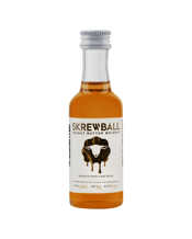  Skrewball Peanut Butter<br>Whiskey Flavoured... 50ML Screwball peanut butter whiskey flavoured liqueur, to the misfits, black sheep and skrewballs. This harmonious blend of seemingly disparate flavours might seem a bit surprising, but it’s a whole lot of delicious. It’s a perfect celebration of the unexpect