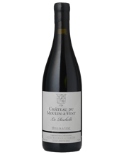  Château Du Moulin-à-vent La<br>Rochelle 2021  750ML Chateau du Moulin-à-Vent dates back to 1732 and gave its name to the appellation when it was created in 1936. The estate has 37 hectares of vines across the appellation’s finest terroirs on mostly granitic soils rich in iron oxide, copper and manganese. This is a single-site Gamay from La Rochelle, an elevated, close-planted (10,000 vines per hectare) vineyard at 280m with plantings dating back to the 1950s and earlier.