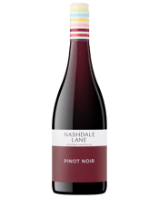  Nashdale Lane Pinot Noir  750ML A full and rich style of Pinot Noir, medium bodied with medium acidity and more robust tannins. Notes of black cherries, cedar, hints of vanilla and oak and a delicate but firm finish.