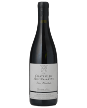 Château Du Moulin-à-vent Les<br>Verillats 2021 750ML Chateau du Moulin-à-Vent dates back to 1732 and gave its name to the appellation when it was created in 1936. The estate has 37 hectares of vines across the appellation’s finest terroirs on mostly granitic soils rich in iron oxide, copper and manganese. This is a single-site Gamay from the 4.4ha Croix des Vérillats vineyard, which neighbours La Rochelle and was planted at 10,000 vines per hectare in the 1950s.