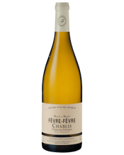 Marcel Et Blanche Fèvre<br>Chablis Vieilles... 750ML Chablis Vieilles Vignes come from parcels beside the village of Fontenay-pres-Chablis, at the heart of Chablis’ vineyards. Grown on steep hills with stony Kimmeridgian limestone soils, these vines boast an average age of 50 years. Crafted to reveal the terroir’s essence, this wine undergoes 18 months of maturation, ensuring a blend of power, minerality, and elegance. It presents fresh, fruity flavors of white fruits and delicate citrus notes, complemented by a distinctive salinity.