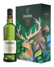 Glenfiddich 12yo Whisky<br>Flask Pack 700ml 700ML