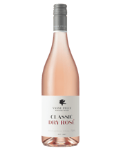  Vasse Felix Classic Dry Rosé<br> 750ML Crystalline pale salmon pink.&nbsp;Very refined, light perfume with strawberry cream, musk and fresh rose petal with a hint of mandarin and apple pie crust.&nbsp;Super light, fresh and musky with a well-balanced soft texture. A slight salty core and a crunchy lightly chalky finish.&nbsp;