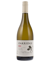  Oakridge 864 Funder &<br>Diamond Vineyard... 750ML Simply named after their Coldstream address, 864 showcases Oakridge's highly detailed micro-selections from the most exceptional single vineyard sites in the Yarra Valley. David Bicknell leads the team that has access to the exceptional Funder & Diamond Vineyard which is a north facing block at 230 meters above sea level. The vineyard was close planted in the red volcanic soil of Wandin East in 1985 using the P58 clone. The result is a truly remarkable new world example that epitomises the rise