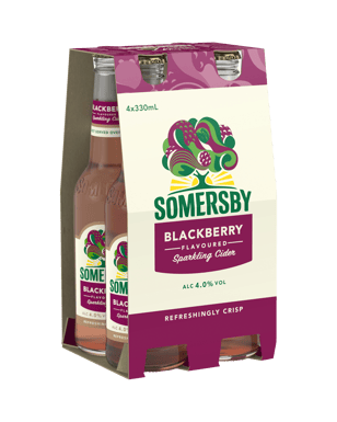 Blackberry Cider Bottles 330mL