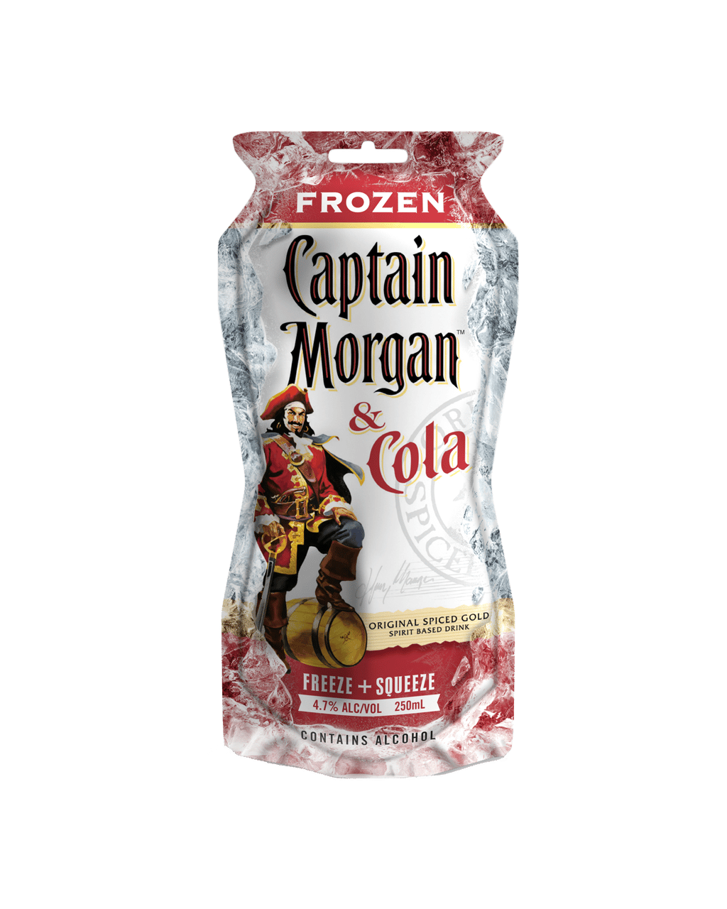 Buy Captain Morgan Rum Cola Pouch 250ml Dan Murphy S Delivers