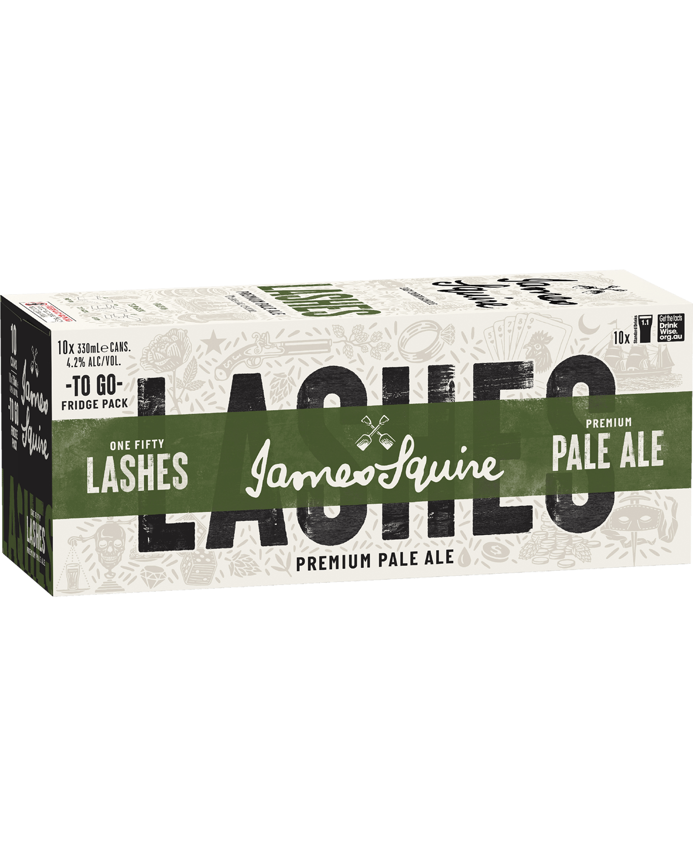 Buy James Squire One Fifty Lashes Pale Ale Cans 10 Pack 330ml Online