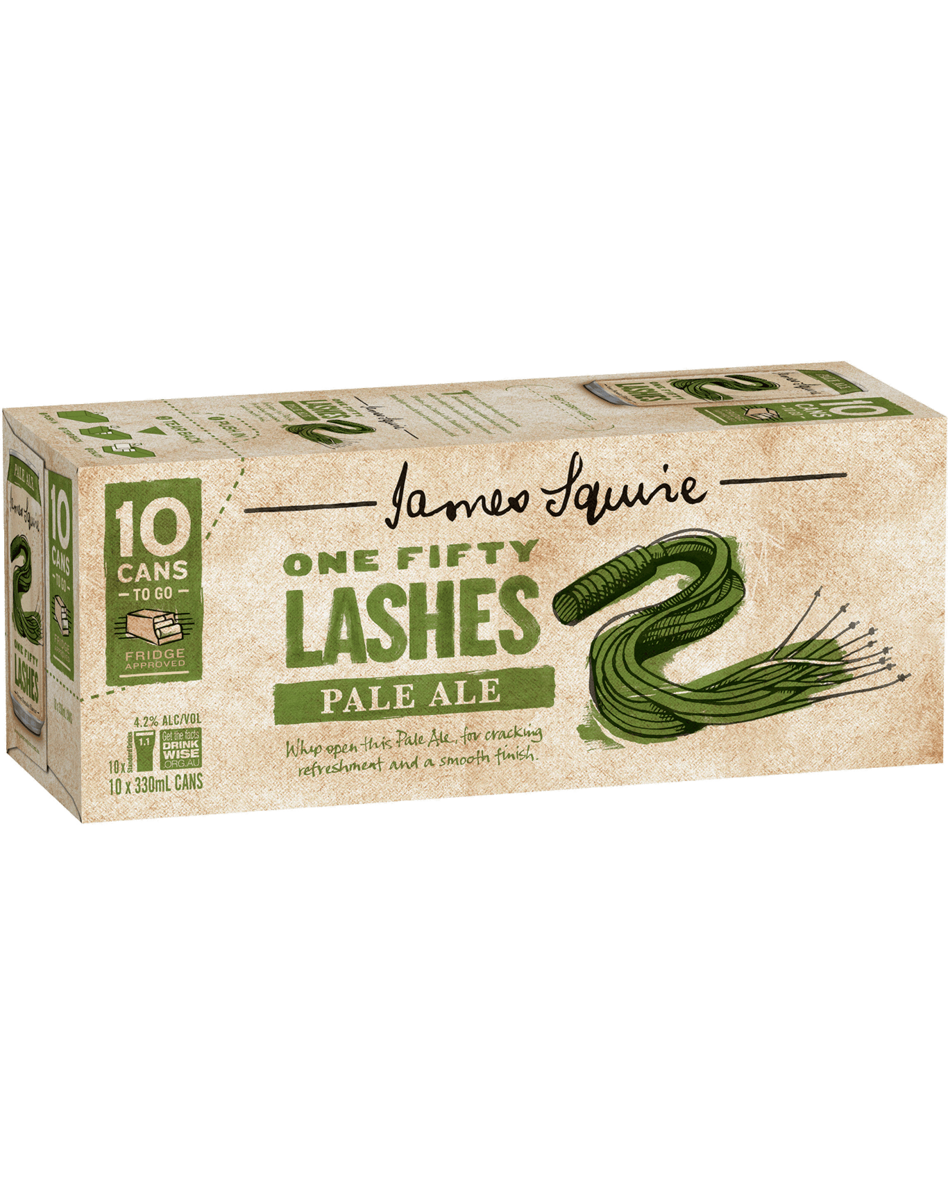 James Squire One Fifty Lashes Pale Ale Cans 10 Pack 330ml (Unbeatable
