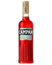 Campari Bitter Aperitif<br>700ml 700ML Campari is the perfect aperitif with its distinctive red colour, aroma and pleasantly bittersweet flavour. Enjoy Campari mixed with orange juice, grapefruit juice or soda over ice or in an Americano or Italian Mojito cocktail.