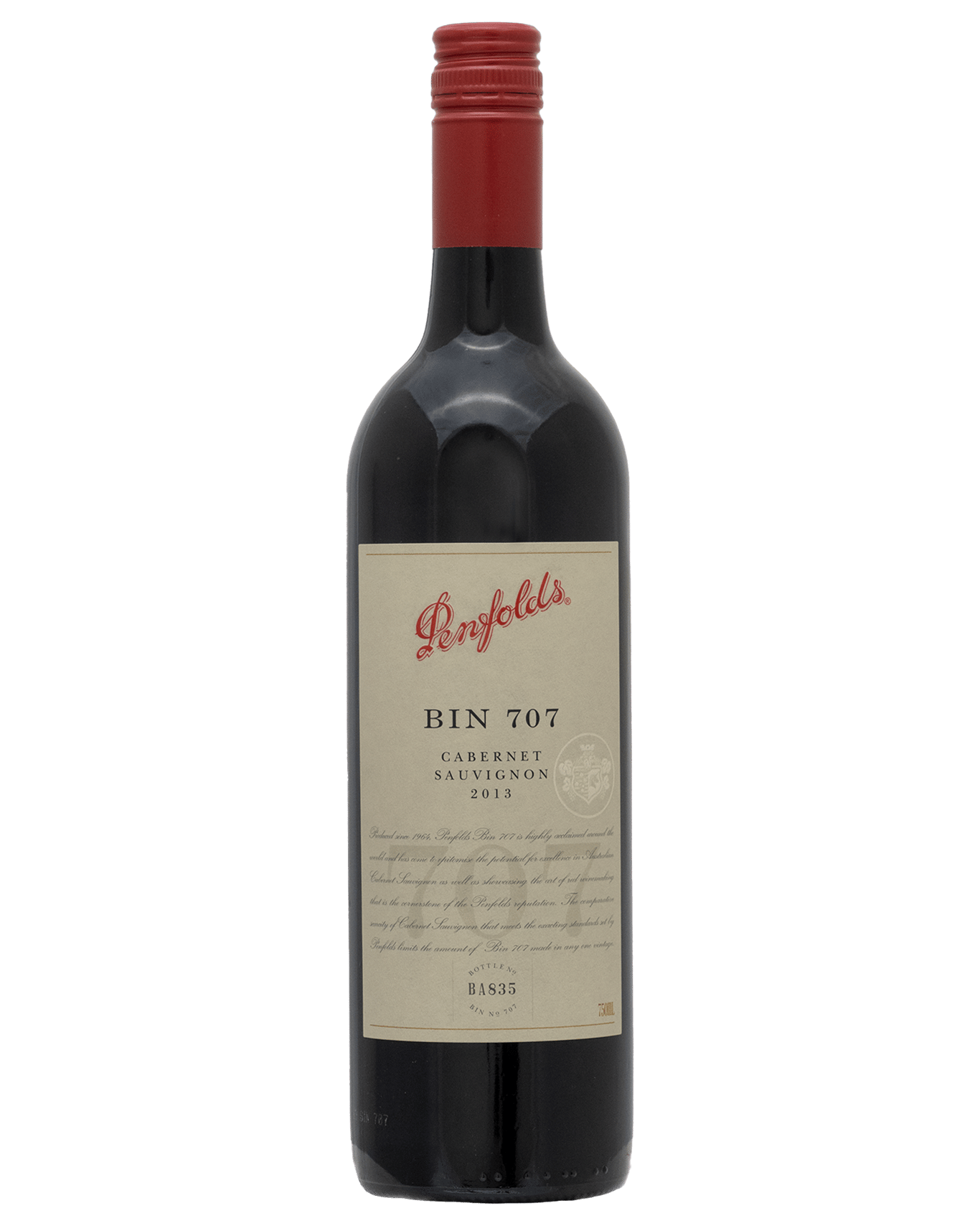 Buy Penfolds Bin 707 Cabernet Sauvignon 2013 Online (Low Prices) from ...