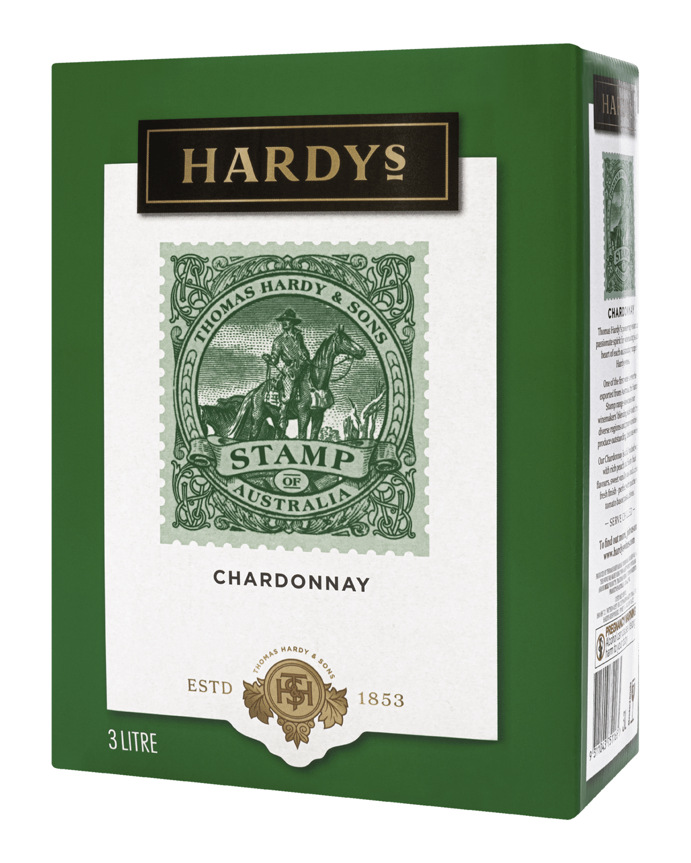 Buy Hardys Stamp Of Australia Chardonnay Cask 3l Online @Lowest Price