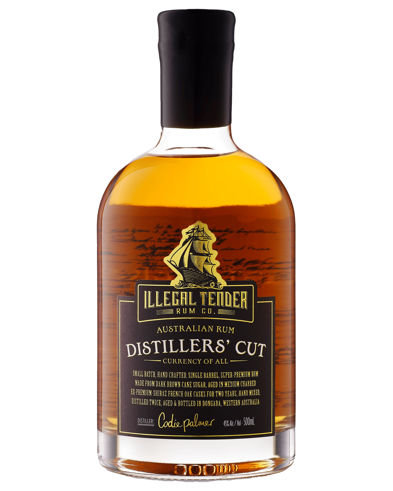 Buy Illegal Tender Rum Co Distillers Cut Rum 500ml Online (Lowest Price