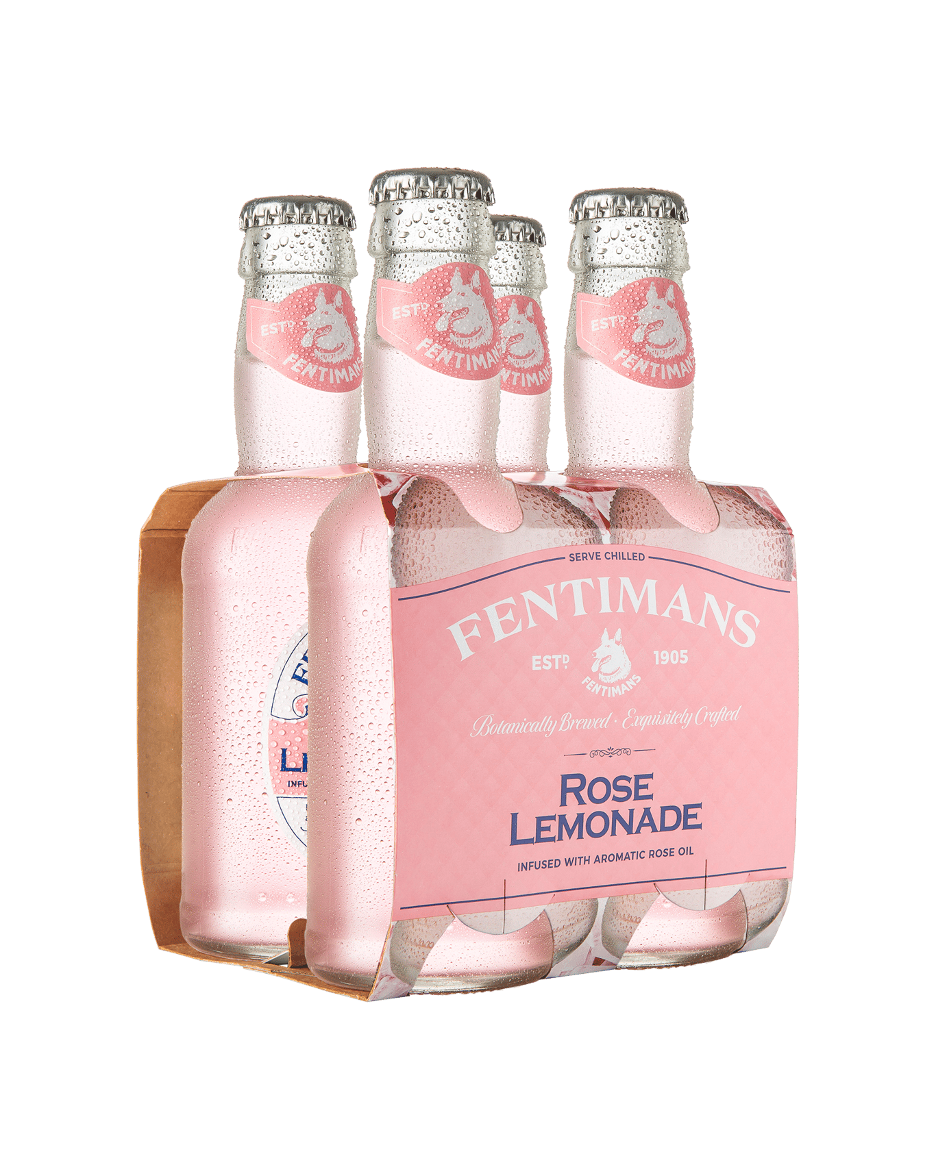 Buy Fentiman's Rose Lemonade Bottles 200ml Online (Lowest Price
