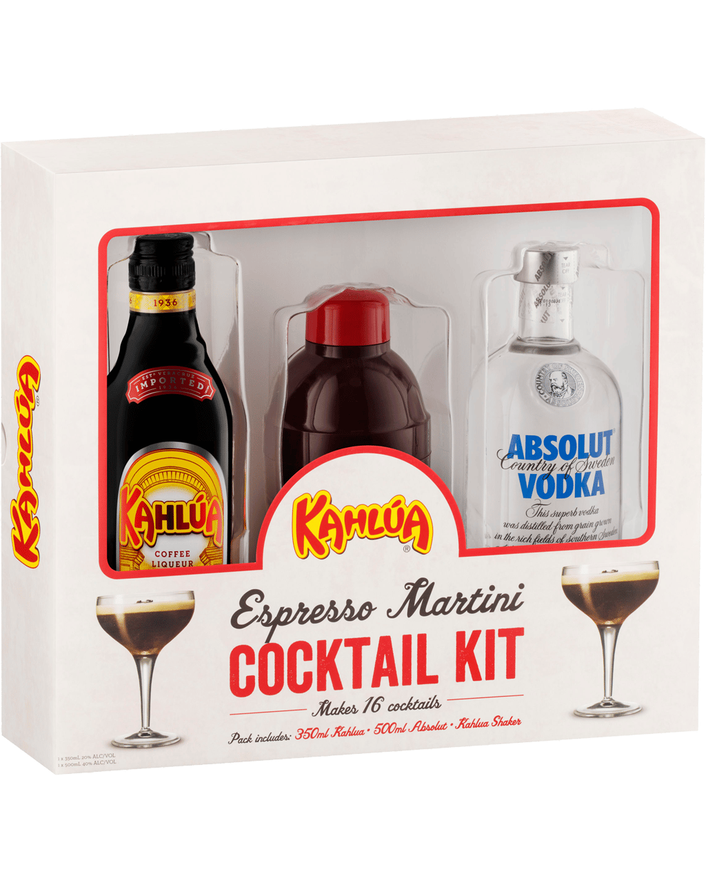 Kahlúa Espresso Martini Cocktail Kit & Shaker (Unbeatable Prices