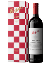  Penfolds Bin 389 Cabernet<br>Sauvignon Shiraz... 750ML Red wine lovers exalt the structure of cabernet sauvignon combined with the richness of shiraz in this classic Penfolds release. A balanced wine with dark fruit flavours and integrated tannins. Pair with meaty and savoury meals for a satisfying synergy.