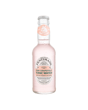  Fentiman's Pink Grapefruit<br>Tonic Water... 200mL Made with ruby red grapefruit and quinine for a tonic that is refreshingly dry and crisp. Ruby Red Grapefruits are used in the Pink Grapefruit Tonic Water to add a bitter sweet depth of flavour. Mix with Gin or Vodka for a refreshing and zesty long drink. No artificial sweeteners, flavourings or preservatives.