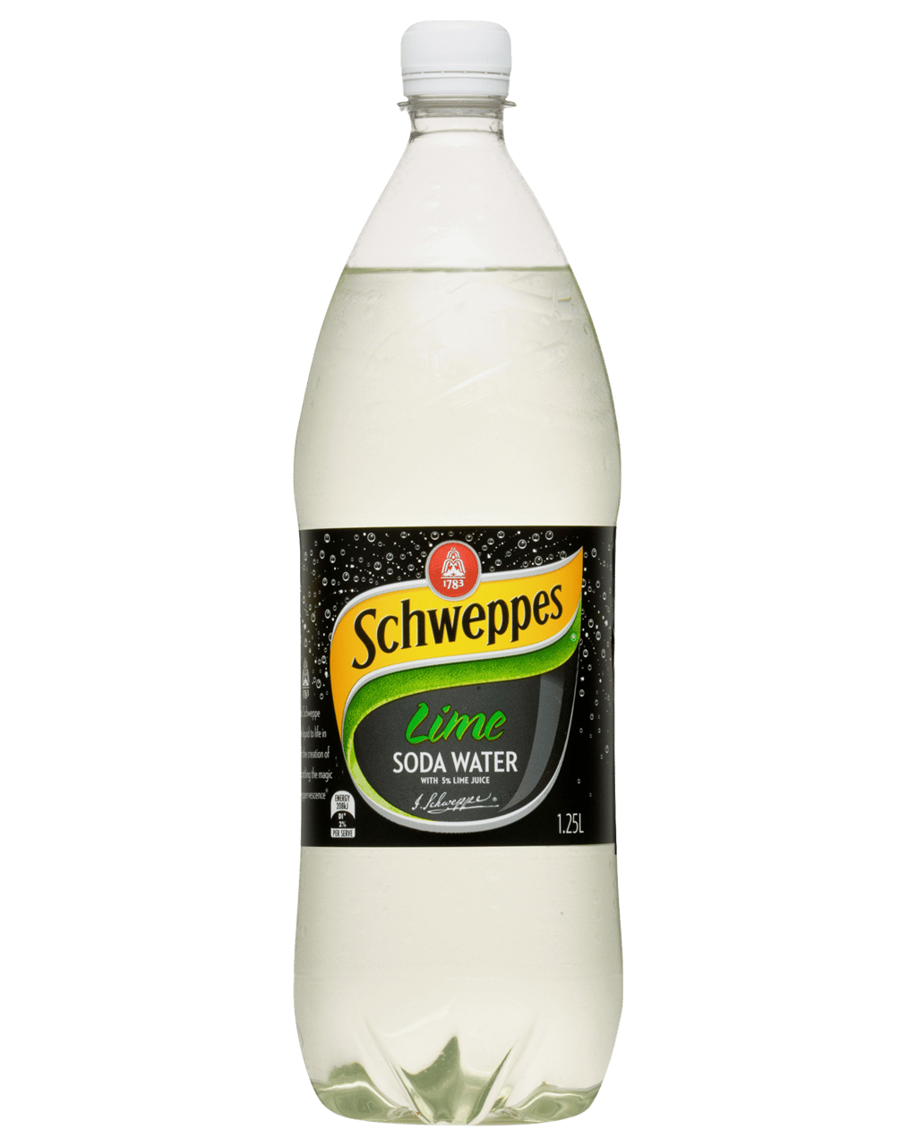 Buy Schweppes Lime Soda Water 1 25l Online Unbeatable Prices From Dan 
