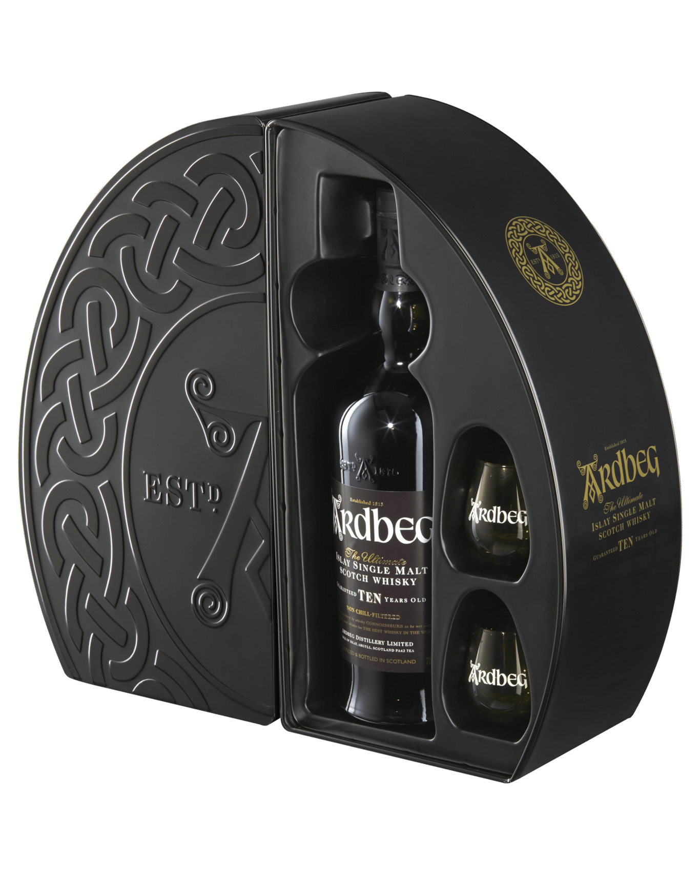 Buy Ardbeg Quadrant 10 Year Old Scotch Whisky Gift Pack 700ml Online