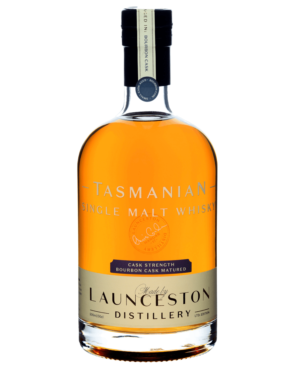 Buy Launceston Distillery Bourbon Cask Single Malt Whisky 500ml Online (Lowest Price Guarantee