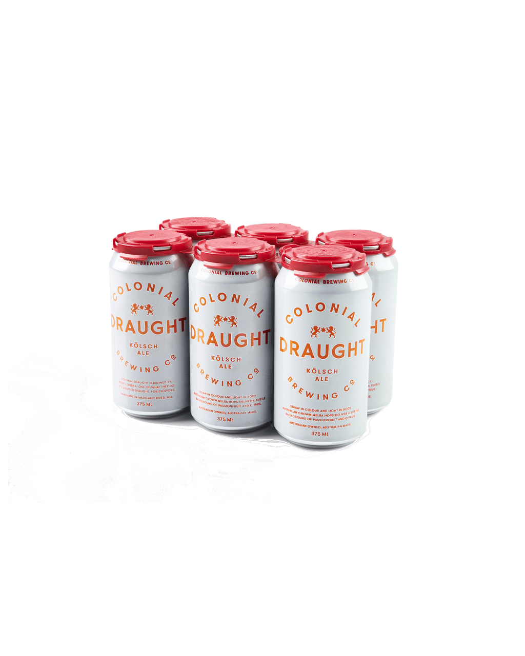 Buy Colonial Brewing Co. Draught Kolsch Ale Cans 375ml Online (Lowest