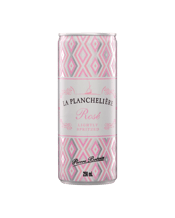  La Planchelière Spritzed<br>Rosé Cans 250ml  250ML Following in the footsteps of the highly successful La Planchaliere rosé, we present a sparkling version in a handy can format. The wine is produced from grenache and cinsault and is a beautiful French rosé in colour. The bouquet presents delicate notes of strawberries and red berries such as raspberries and fresh cherries. The palate dances nicely between fresh fruits, citrus characters and a lovely clean, crispness.