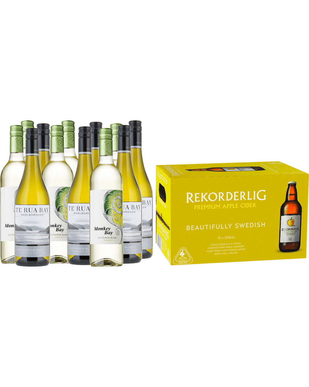 Buy Monkey Bay, Te Rua & Rekorderlig Sauvignon Blanc Mixed Dozen