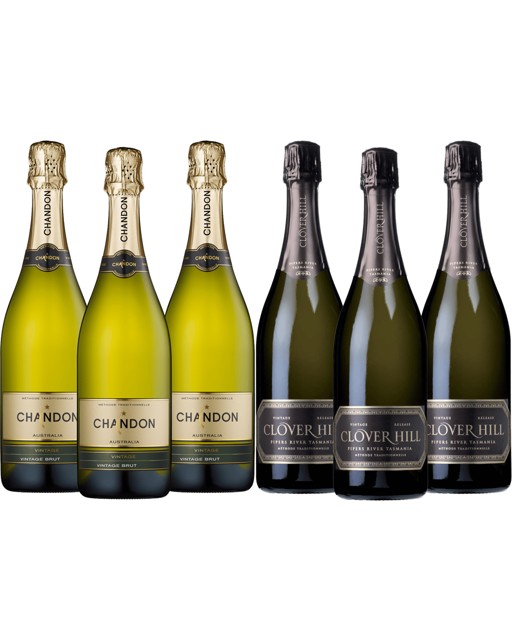 Chandon & Clover Hill Vintage Brut Six Pack (Unbeatable Prices) Buy