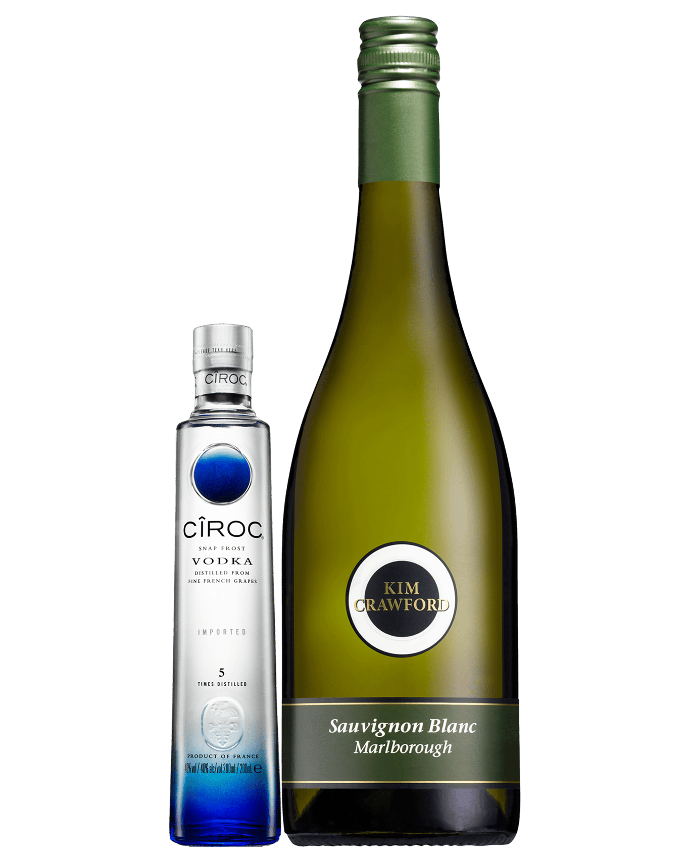Buy Ciroc & Kim Crawford Vodka And Sauvignon Blanc Bundle Online