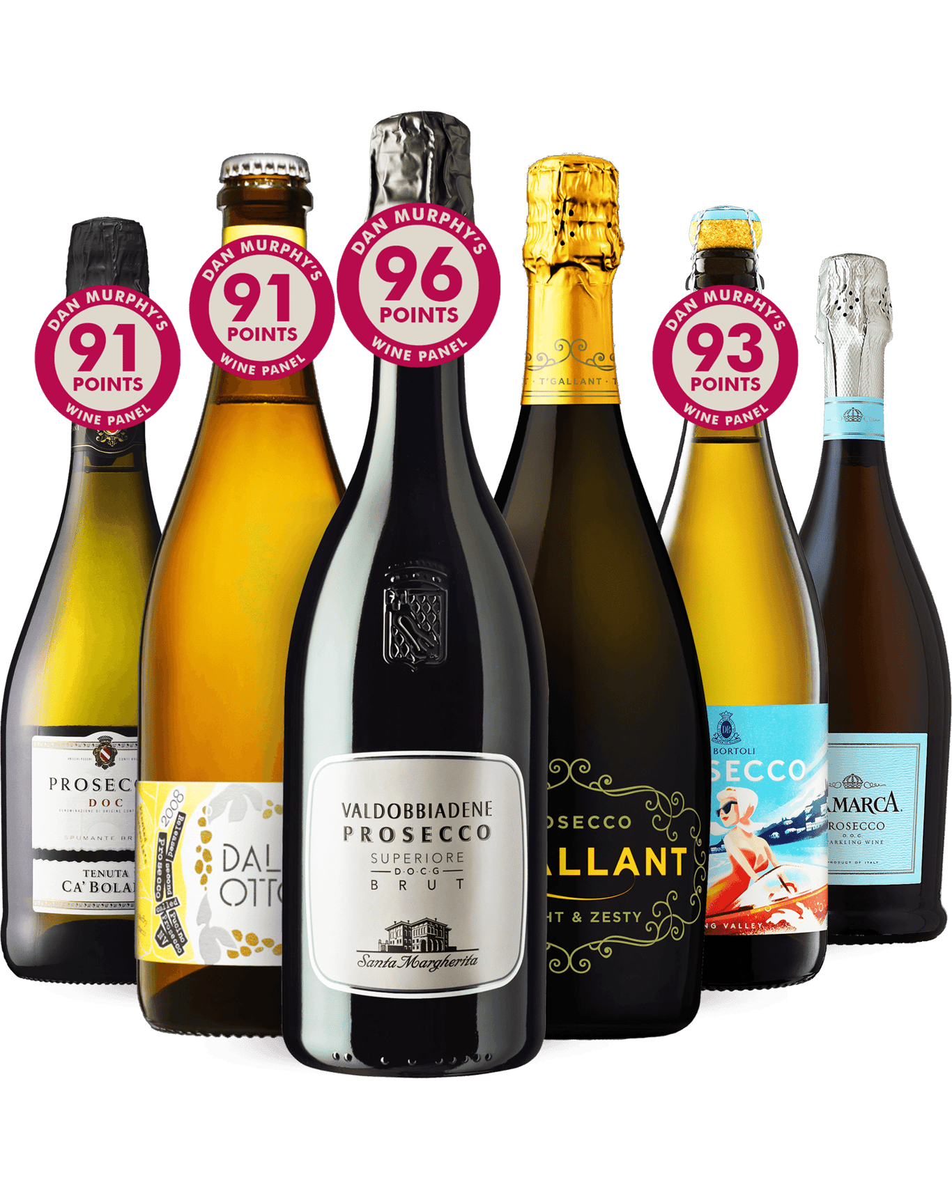 Buy The Rise & Rise Of Prosecco Six Pack Online (Lowest Price Guarantee