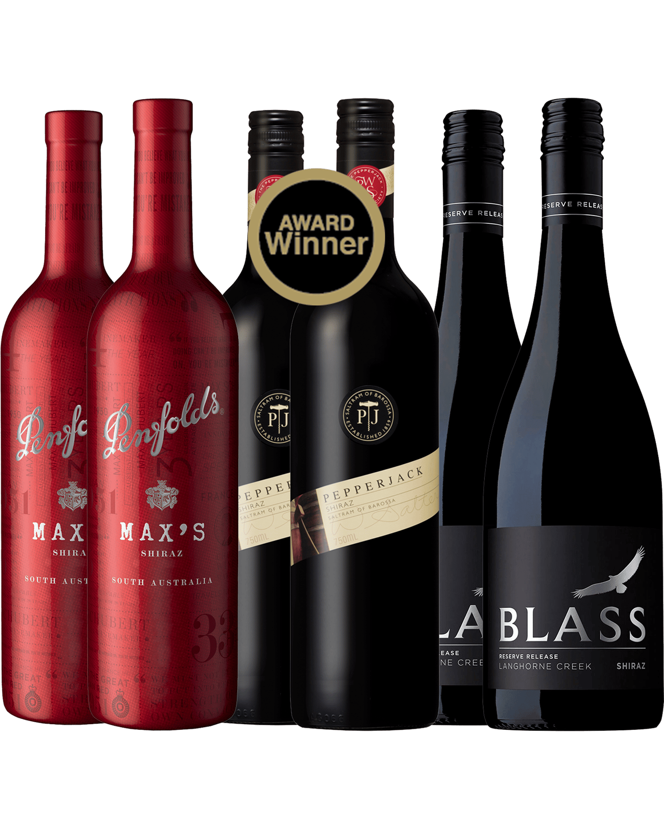 Buy 2+2+2 Iconic Australian Shiraz Bundle Online (Lowest Price