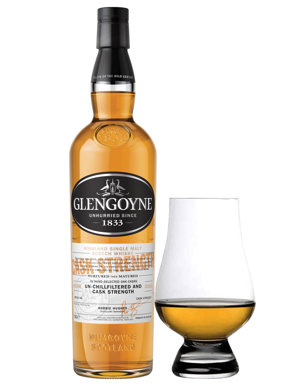 Glengoyne Cask Strength Glencairn Whisky Glass Boozy