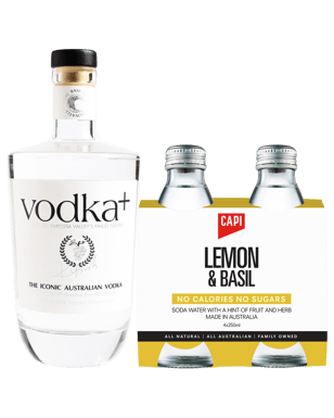 Vodka Capi Soda Lemon Basil Soda Bundle Unbeatable Prices