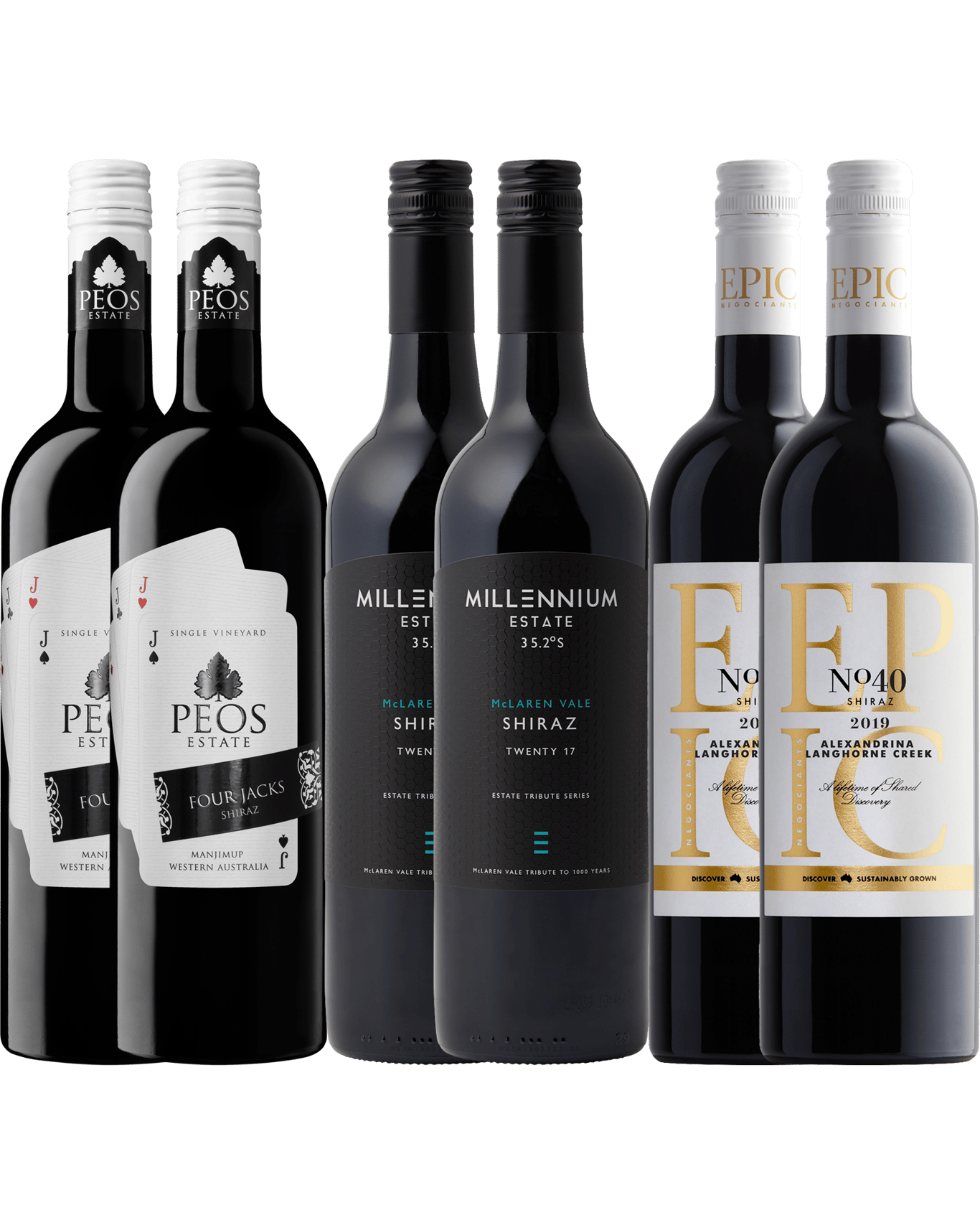 Mixed Wine Case Shiraz 4 (Unbeatable Prices) Buy Online Best Deals