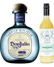  Don Julio Blanco & Mr<br>Consistent... 750mL Thi bundle features: Don Julio Blanco Tequila 750mL x 1 Mr Consistent Margarita Mix 750mL x 1