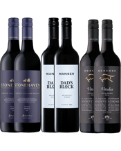 Mixed Wine Case The Red<br>Series 5 Star Shiraz This shiraz offer is packed with stars, with 3 Gold Medal 95 point rated shiraz including a succulent coonawarra shiraz, an elegant shiraz from Robe and a graceful, rich Adelaide Hills shiraz. These wines will last for a decade but are drinking well now and represent fantastic value.