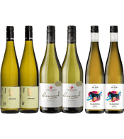 Mixed Wine Case The White<br>Series : Riesling... Explore the crisp elegance of Riesling with our Mixed Case from Australia and New Zealand. <br><br>THis pack cointains a dry Riesling from Clare Valley, featuring zesty lime and green apple notes, a dry Riesling from Eden Valley, with vibrant citrus, floral hints, and mineral undertones and an off-dry Riesling from Waipara, offering ripe peach, apricot, and a touch of honeyed sweetness. <br><br>This selection showcases the unique characteristics of each region, providing great value and a refres