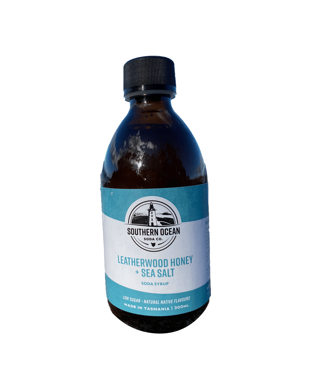 Southern Ocean Soda Leatherwood Honey And Sea Salt Syrup 330mL Boozy