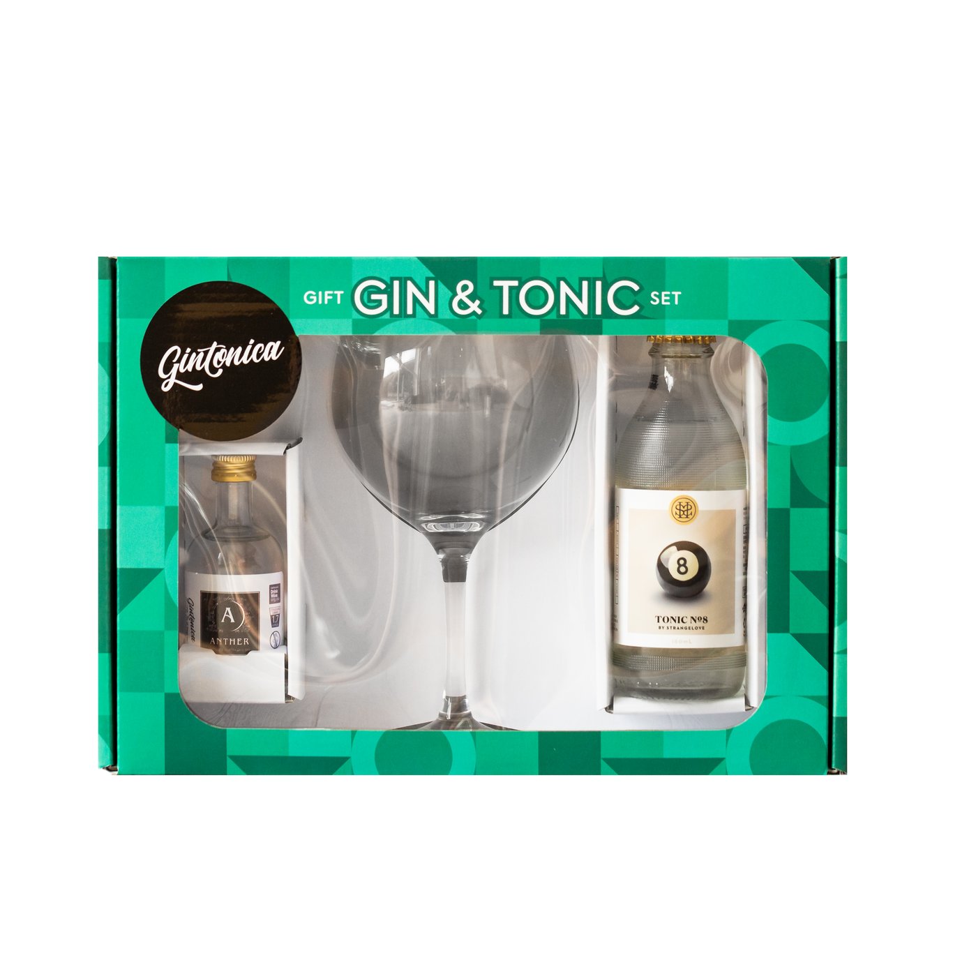 Buy Gintonica Gin & Tonic Gift Set (50ml Gin, Tonic And G&t Glass